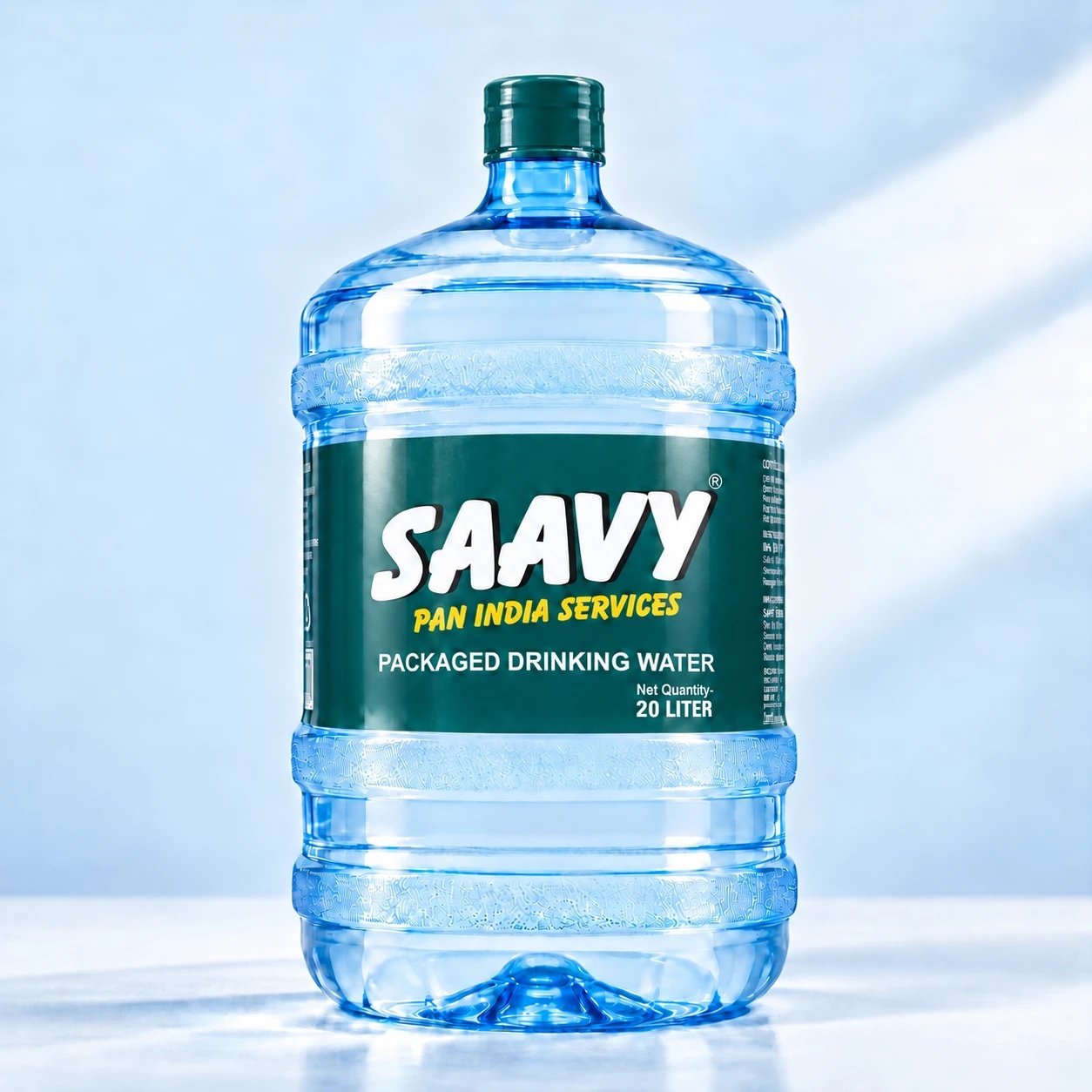 Saavy 20 litre packaged drinking water jar